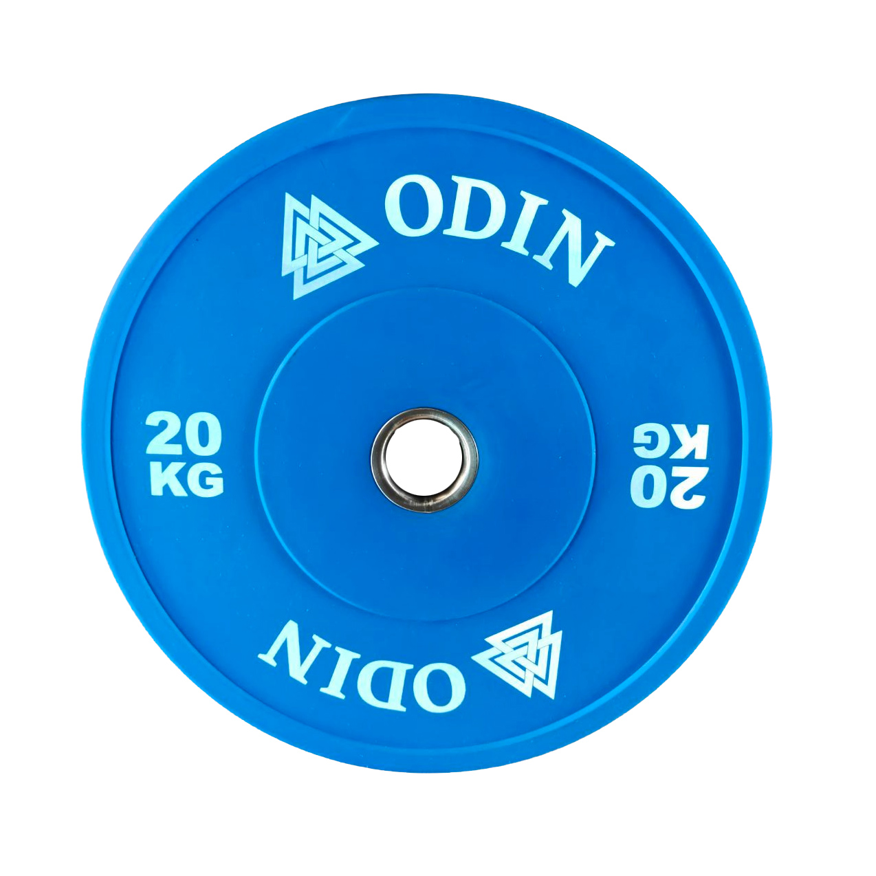 Odin Olympic Farvet Bumper Vægtskive 20kg Stk