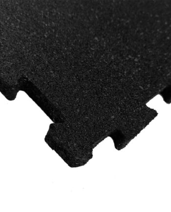 Odin Pro Gummigulv 480x480x15mm Puzzle Sort    Stk  1kvm