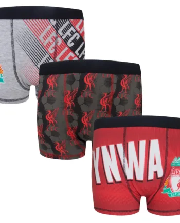 Officielle Liverpool Fc Boxershorts Til Drenge   -pak  -  år