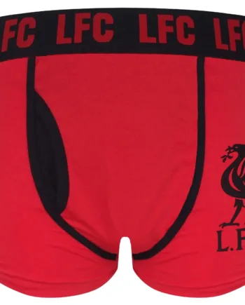 Officielle Liverpool Fc Boxershorts Til Mænd  åbent Fly
