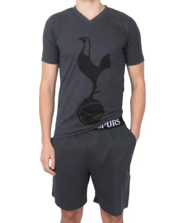 Officielle Tottenham Hotspur Fc Pyjamas Til Mænd  Kort Sæt