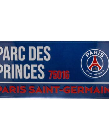 Paris Saint Germain Metalskilt