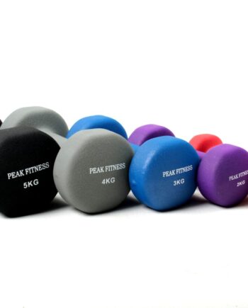Peak Fitness   Håndvægtsæt  -  Neopren   Kg