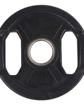 Peak Fitness  50 Mm Vægtskive   Gummi   Kg Sort