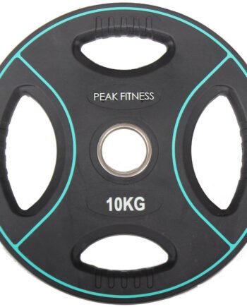Peak Fitness  50 Mm Vægtskive Poly Urethane 10 Kg