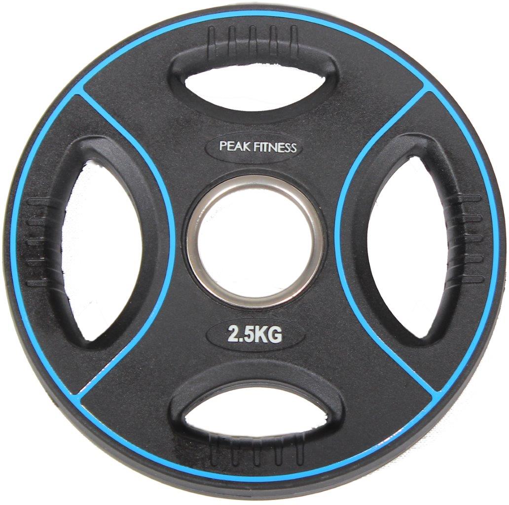 Peak Fitness 50 Mm Vægtskive Poly Urethane 50 Kg