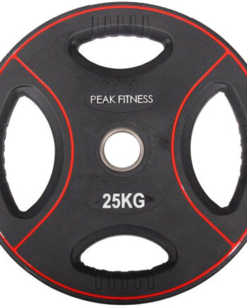 Peak Fitness  50 Mm Vægtskive Poly Urethane 25 Kg