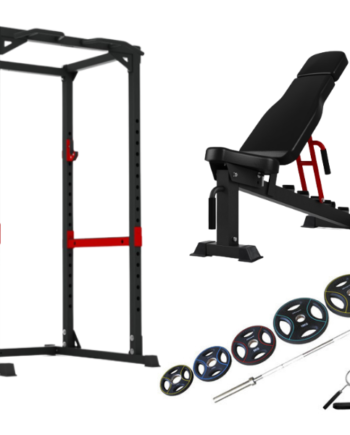 Peak Fitness  Power Rack Træningssæt