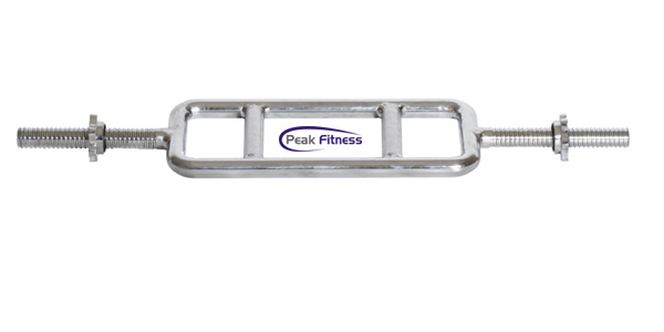Peak Fitness Triceps Bar Med Spinlock 30 Mm