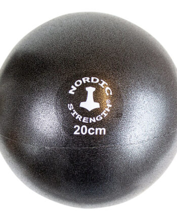 Pilatesbold 20 Cm  Sort  Nordic Strength