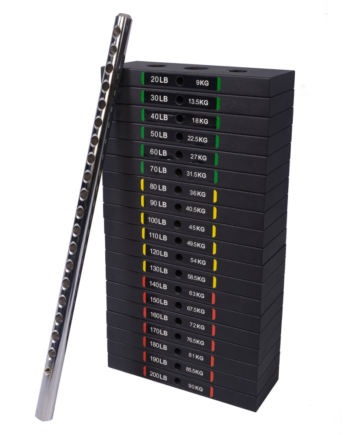 Powertec  Vægtmagasin  90 Kg
