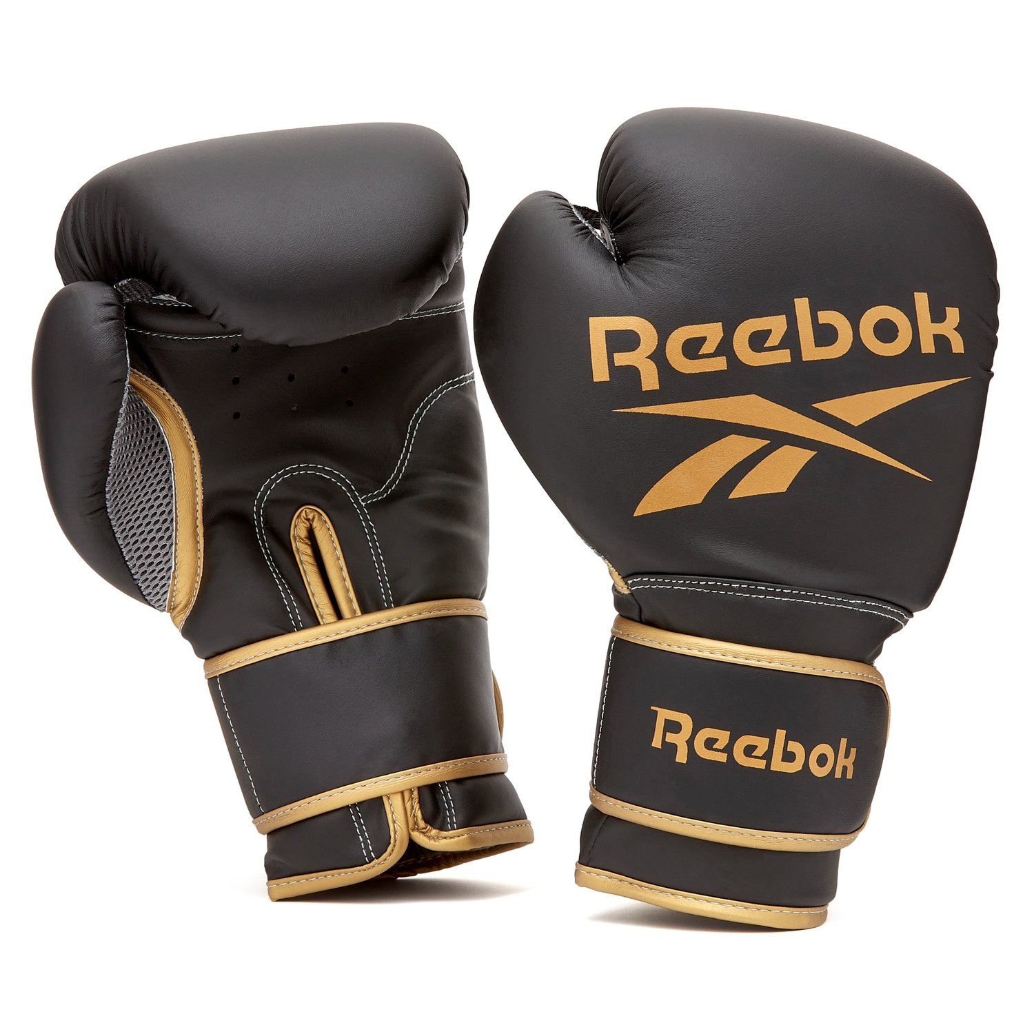 Reebok Boksehandsker Begynder Guld Sort 16 Oz