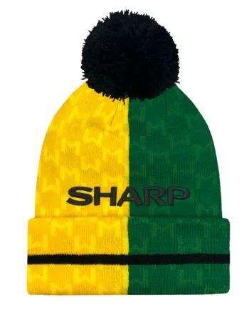 Retro Strikket Bobble-hue   Klubfarver