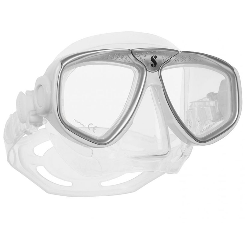 Scubapro Dykkermaske Zoom Evo Hvid Sølv