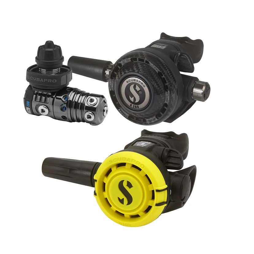 Scubapro Regulatorsæt Mk25evo Bt G260 Carbon Bt R105 Octopus