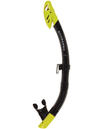 Scubapro Snorkel Spectra Dry Gul Sort