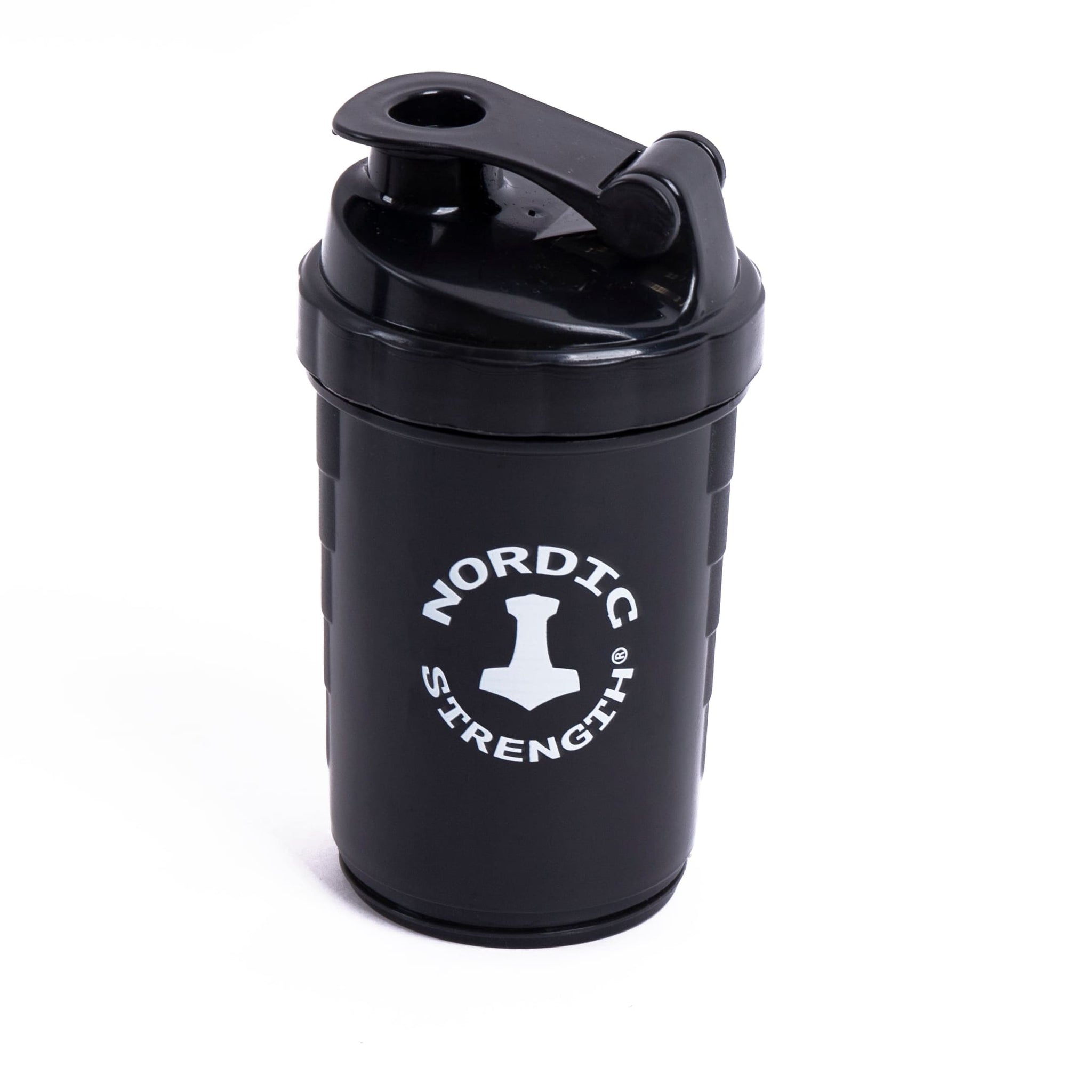 Shaker Til Proteinpulver Nordic Strength Sort 600 Ml