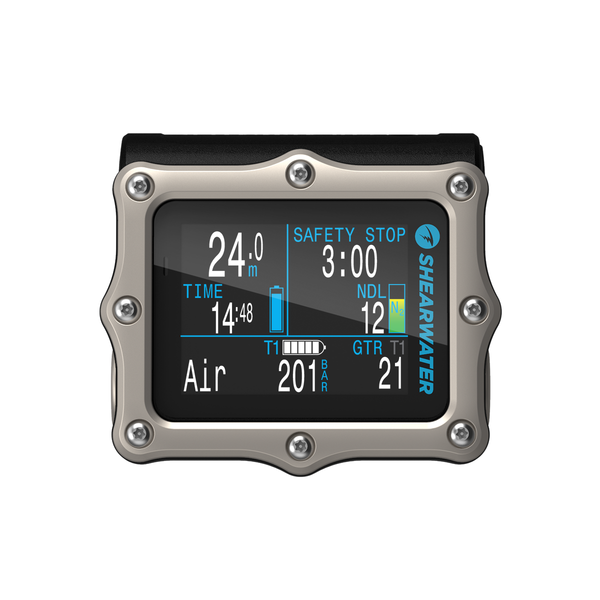 Shearwater Dykkercomputer Perdix   Ti