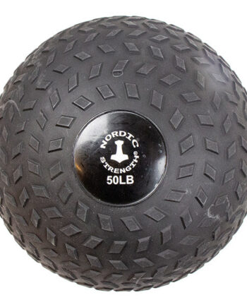 Slammerball 50 Lbs Nordic Strength Black