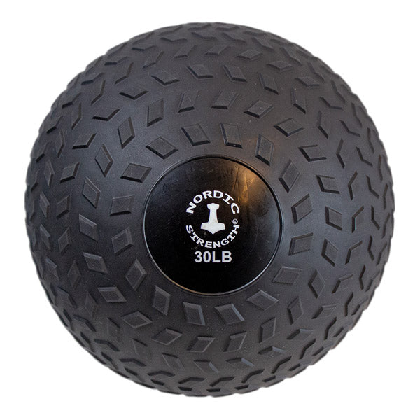Slammerball 30 Lbs Nordic Strength Black