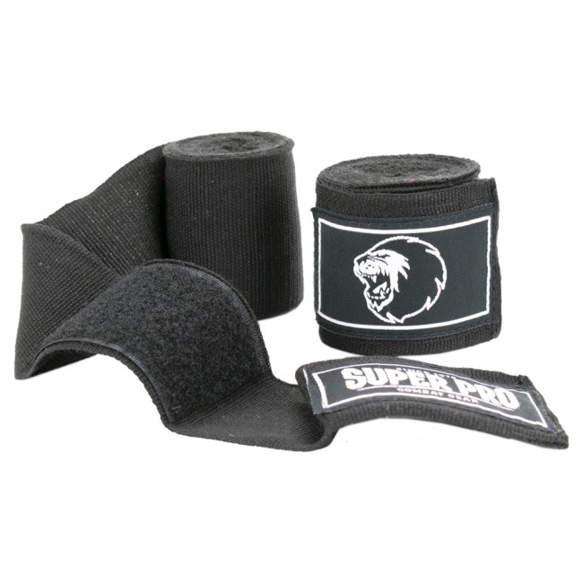 Super Pro Handwrap 250 Cm Sort