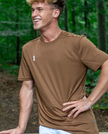 Nowayback  -shirt Brun