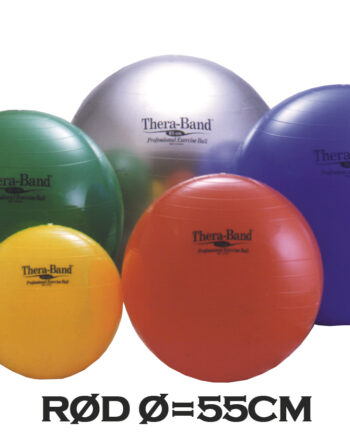 Thera-band Terapibold   Træningsbold 55cm Rød