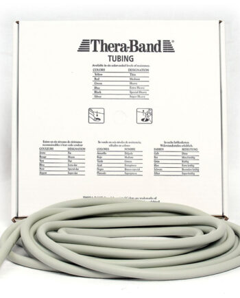 Thera-band Tubing Level   Super Hård Træningselastik Sølv 30 5m