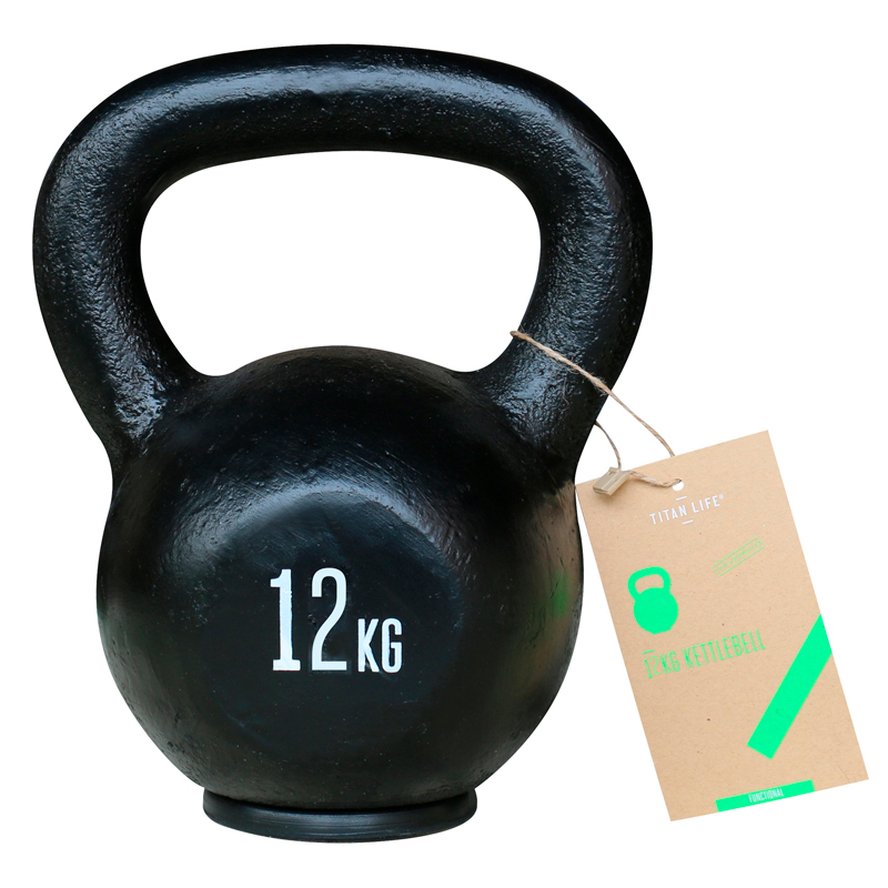 Titan Life Kettlebell 12 Kg   Støbejern