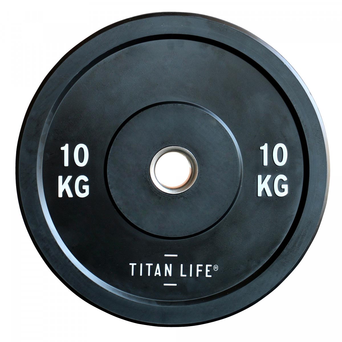 Titan Life Rubber Bumper Plate 10 Kg Vægtskive