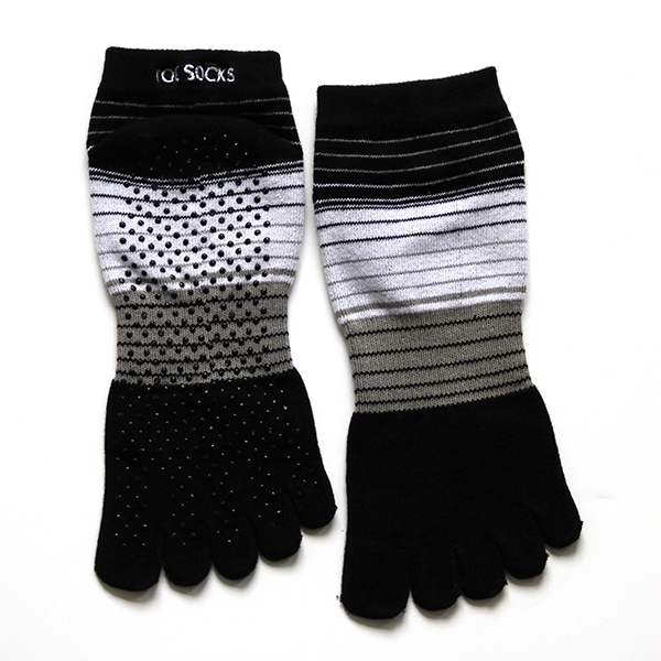 Toe Socks Footer  Stripe