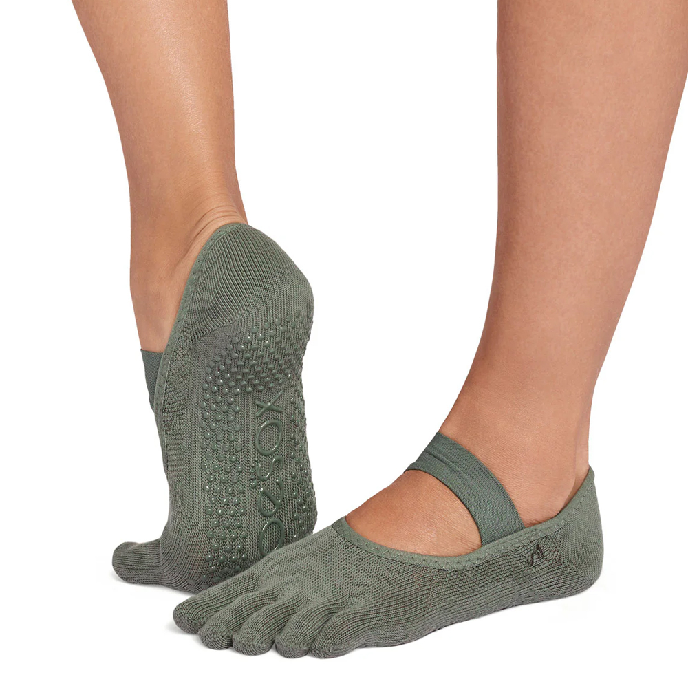 Toesox Fulltoe Mia Grip Ivy Field