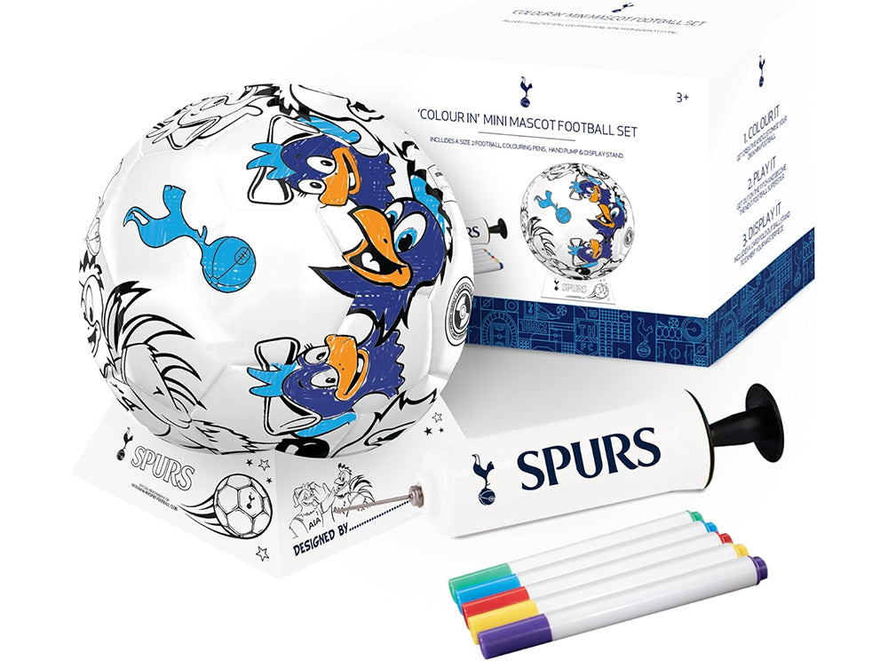 Tottenham Hotspur Fc Mal Selv Fpdbold Mini Fodboldsæt Size
