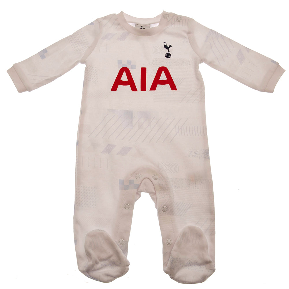 Tottenham Hotspur Langærmet Baby Sparkedragt - Måneder