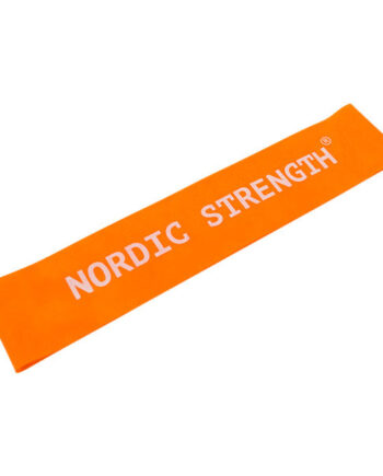 Træningselastik Fra Nordic Strength  Ekstra Let   Orange Styrke   Af