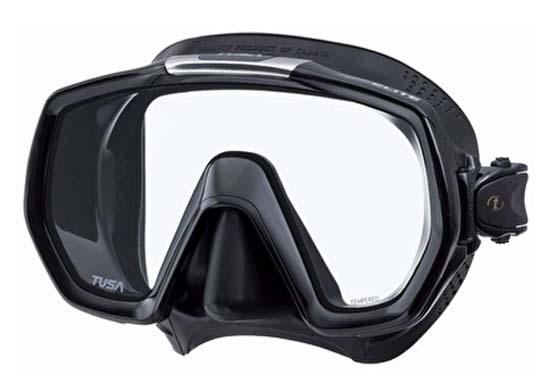 Tusa Dykkermaske Freedom Elite Sort