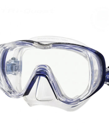 Tusa Dykkermaske Tri-quest Cobalt Blå