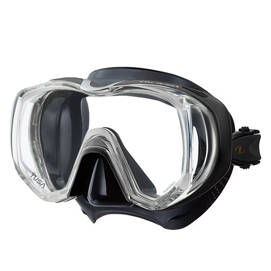Tusa Dykkermaske Tri-quest Fd Sort