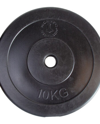 Vægtskive   Hård Plast 10 Kg  30 Mm