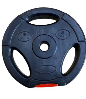 Vægtskive Med Greb   Hård Plast   Kg  30 Mm