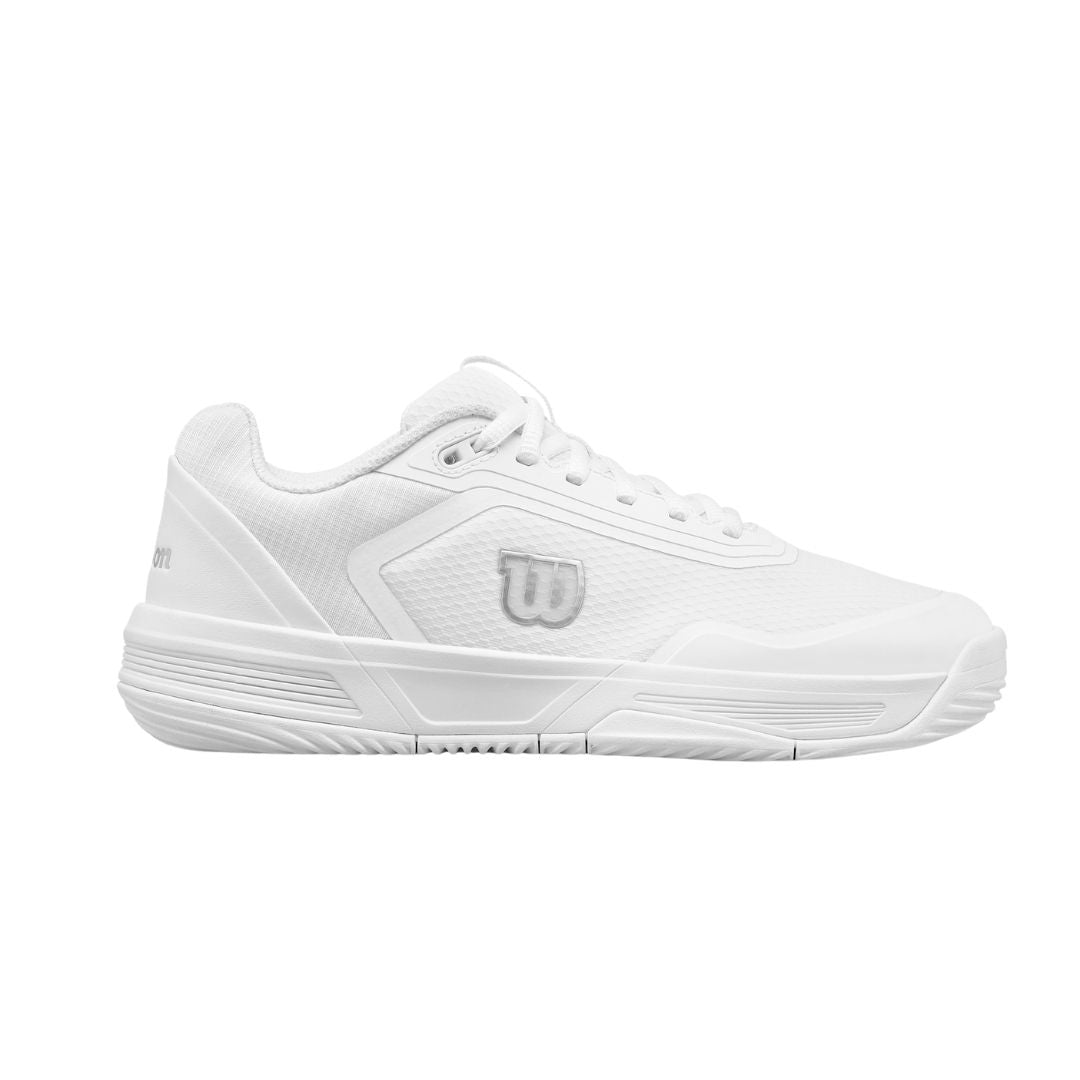 Wilson Courtglide Women Padelsko White White Silver 36