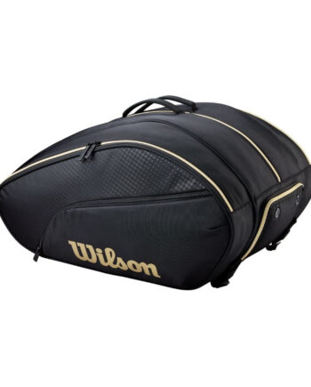Wilson Defy V1 Padel Racket Bag  Black Gold