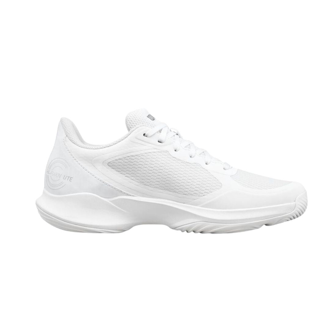 Wilson Hurakn Lite Women Padelsko White White Silver 36