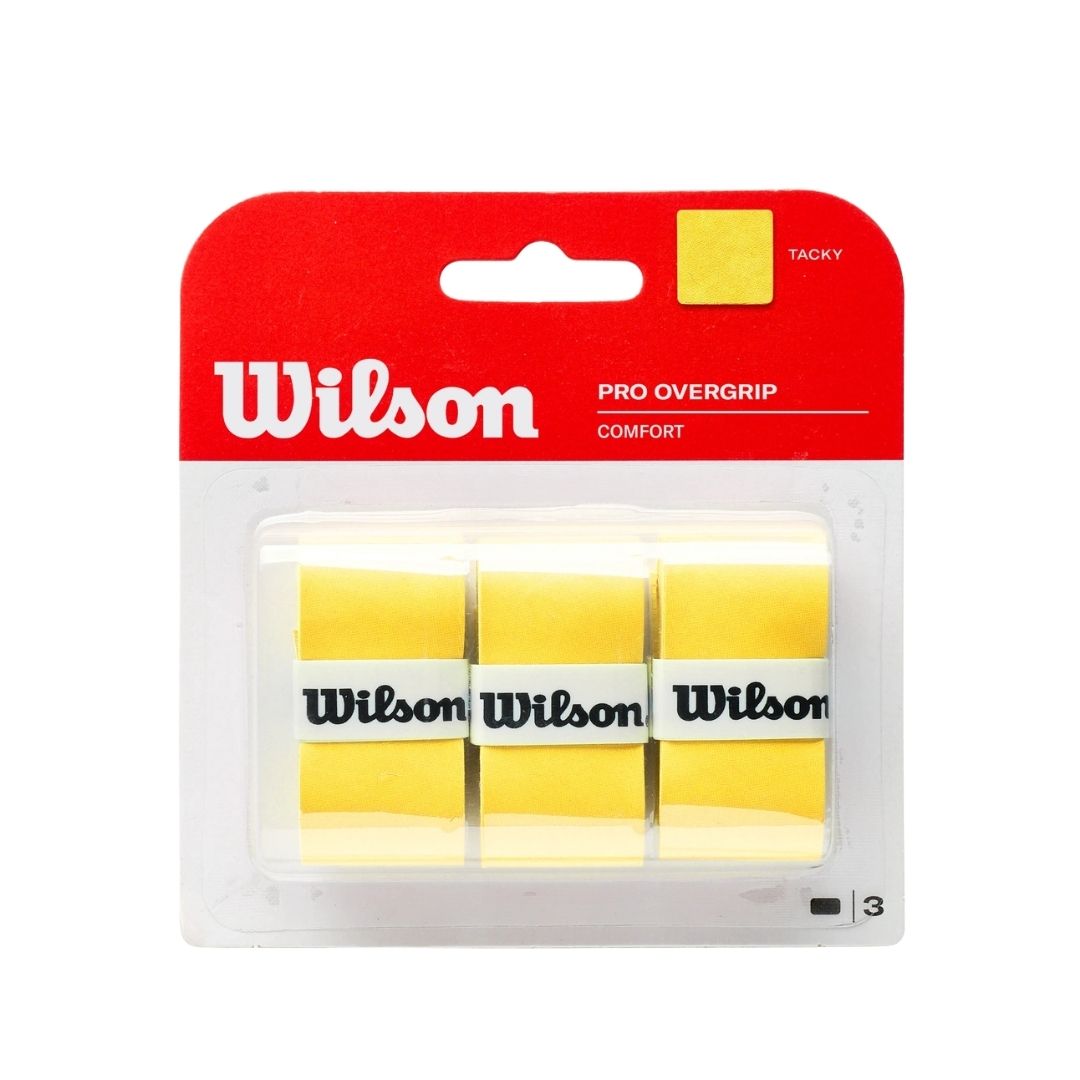 Wilson Pro Overgrips -pak Yellow