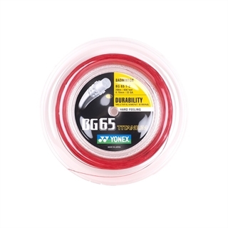 Yonex Bg 65 Titanium Rød 200m