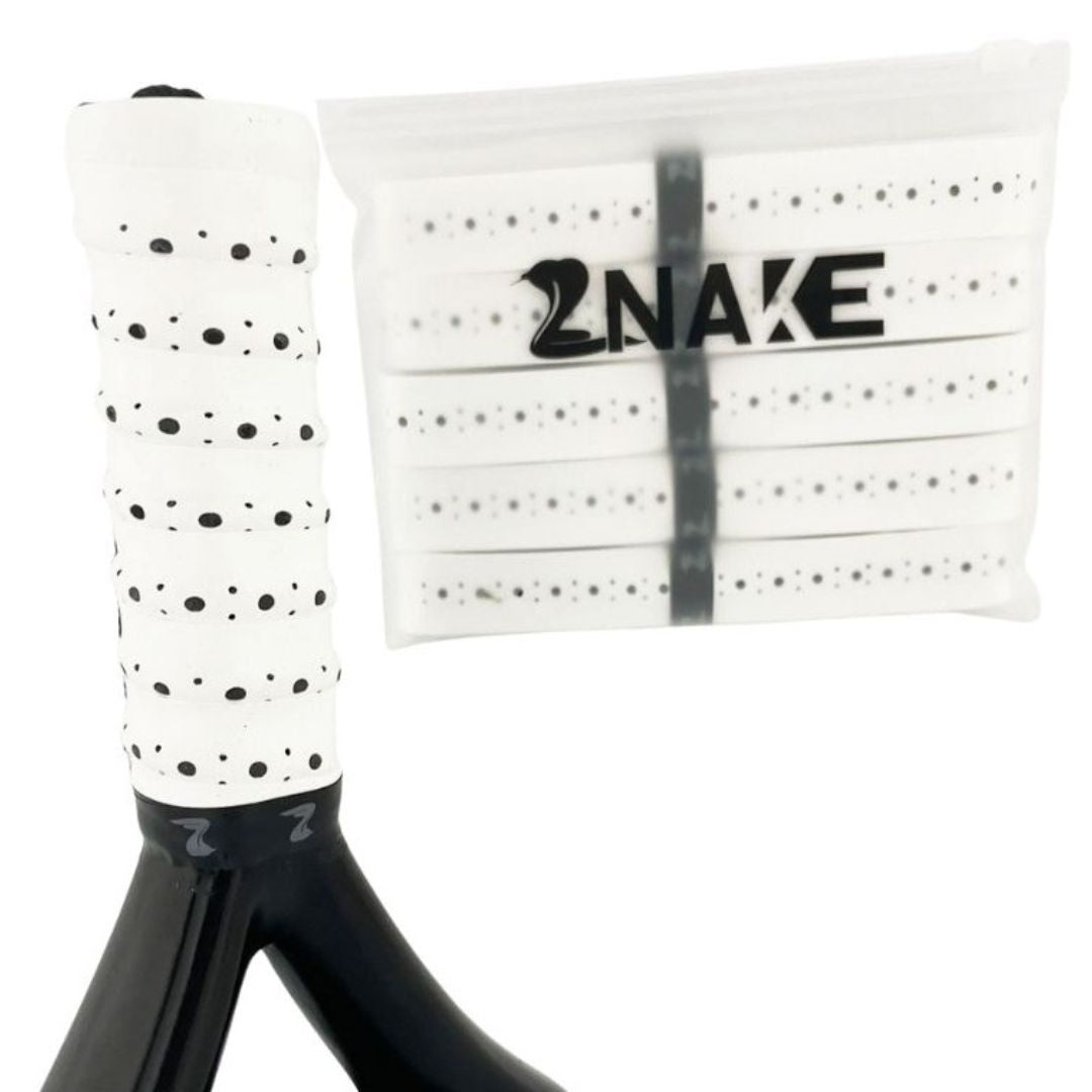 Znake Viper Sticky Padel Overgrips Stk Hvid