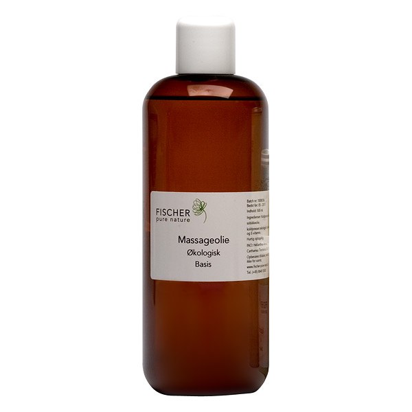 økologisk Basis Massageolie    500 Ml