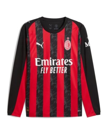 Ac Milan Home Jersey     2025 26 Mens-
