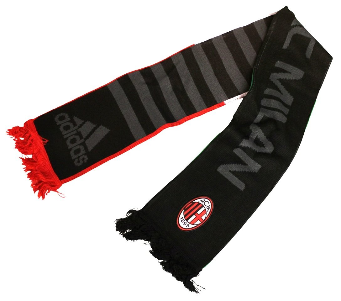 Ac Milan Scarf    -stripe-one-size