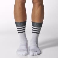 Adidas Crew Light Weight Socks White-    34-36